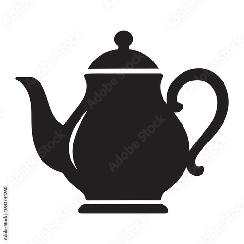 teapot isolated on white background