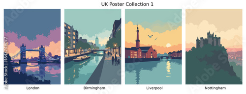 London, Birmingham, Liverpool, Nottingham UK Collection