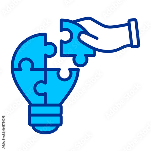 Problem Solver Simple Icon Vector Illustration Concept