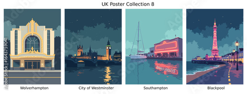 Wolverhampton, City of Westminster, Southampton, Blackpool UK Collection