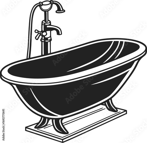 Wash Basin Silhouette