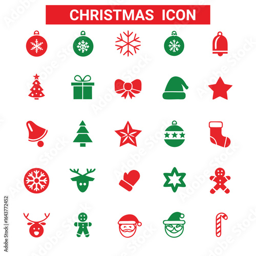 set of icons for christmas,set of modern gift box icons for Christmas and birthdays,Christian Christmas icons