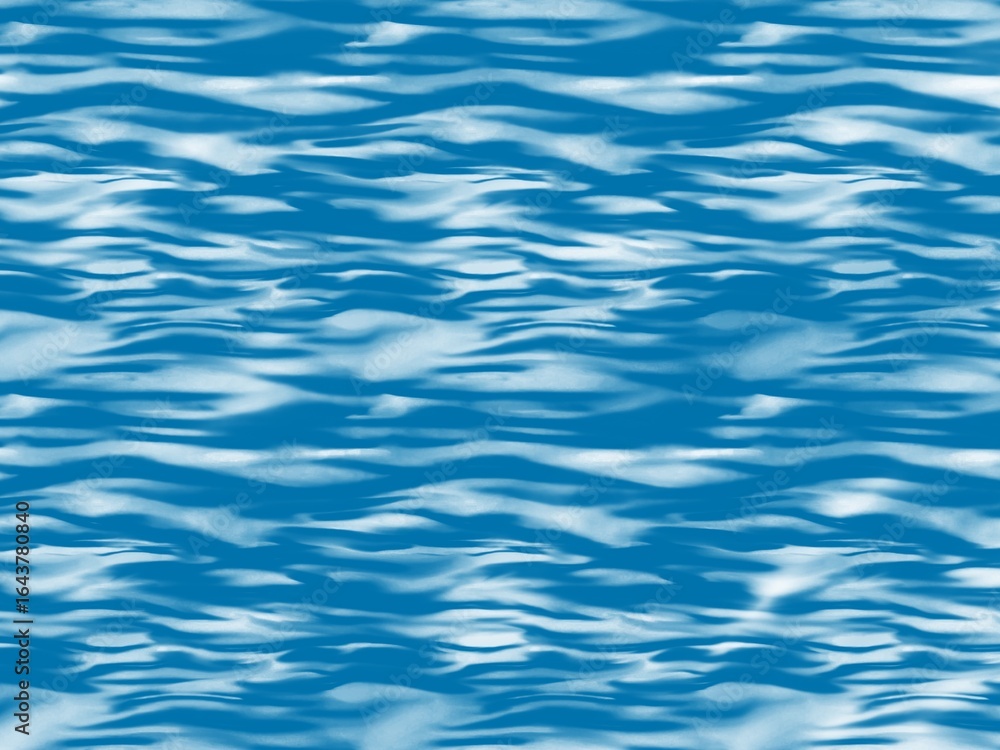Fototapeta premium 푸른 물결
