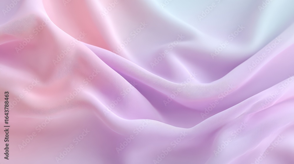 Fototapeta premium Soft pink and blue gradient background, a smooth blended design for modern visual projects