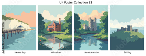 Herne Bay, Wilmslow, Newton Abbot, Stirling UK Collection