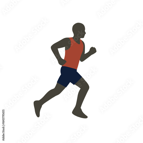 running man silhouette