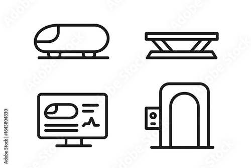 Innovative transport concepts displayed in a modern design exhibition showcasing futuristic technologies and ideas