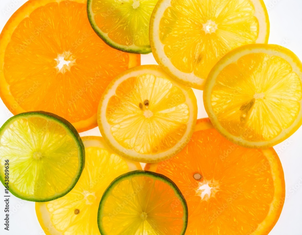 Obraz premium Sliced fruit