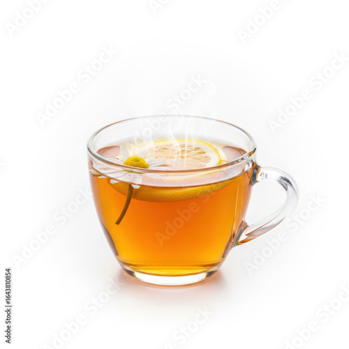 cup of tea with lemon