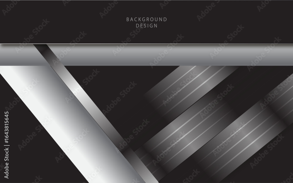 Fototapeta premium Grey modern geometric background