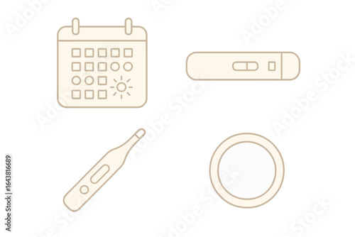 Tools for tracking health and wellness during a menstrual cycle and ovulation