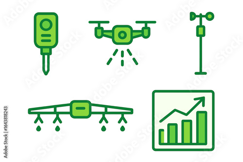 Innovative agricultural technology tools enhancing crop yield and monitoring in modern farming systems