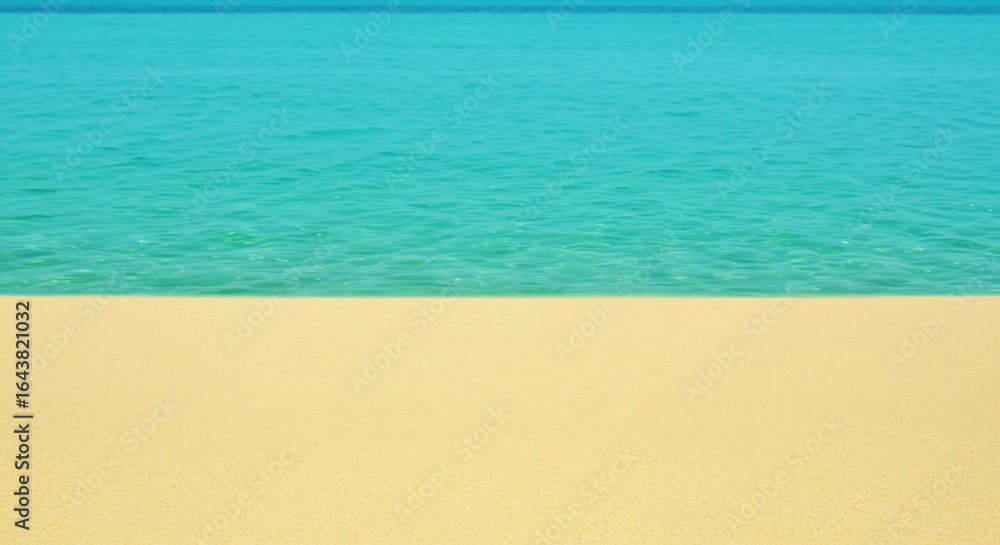 Fototapeta premium Tropical beach horizon