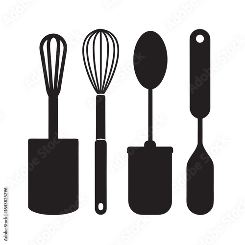 Essential Kitchen Utensil Collection for Everyday Cooking and Baking Needs