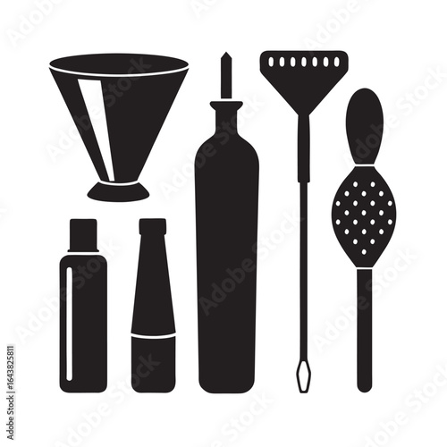 Essential Barware Tools Collection for Crafting Delicious Cocktails and Mixed Drinks at Home