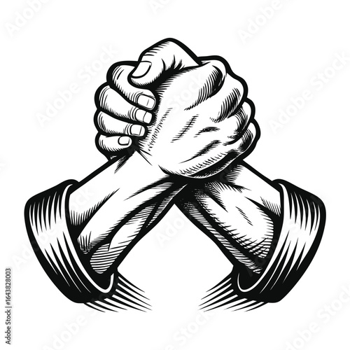 Strong Hands Arm Wrestling Logo