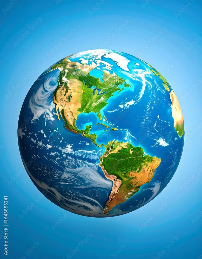 Fototapeta premium Earth globe image