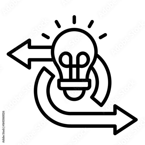 Agile Innovation  Icon Element For Design