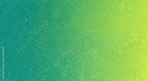 Teal to lime green gradient with subtle halftone dot pattern abstract background