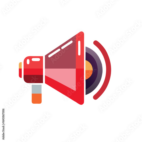 vector volume loudspeaker icon
