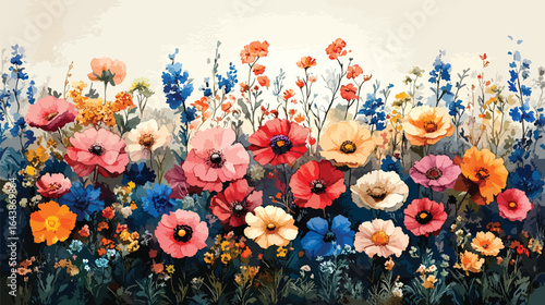 Floral Delight in Open Meadow