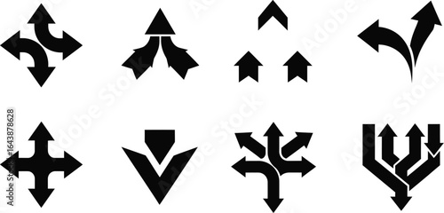 Directional arrows show choices, paths and growth opportunities