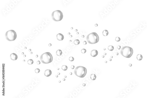 Realistic water drops. PNG drops, condensation on the window, transparent water drop. Abstract water drops, bubbles on transparent background digital liquid design