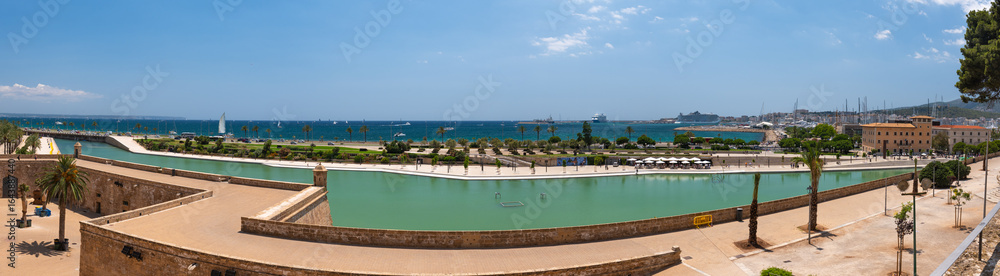 Fototapeta premium Cathédral de Palma de Majorque Baléares Espagne