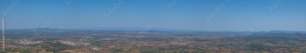 Fototapeta premium Santuari de San Salvador Majorque Ile Baléares Espagne