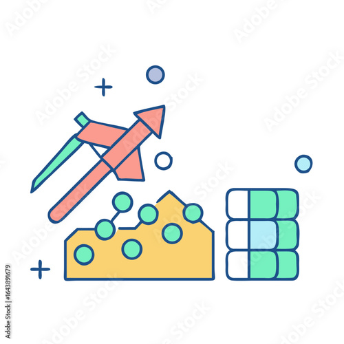 Data mining and blockchain technology with upward trend