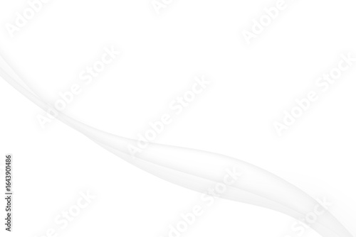 White minimal abstract background subtle flowing curves smooth soft elegance