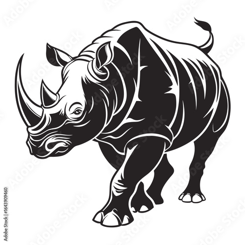 rhino vector illustration