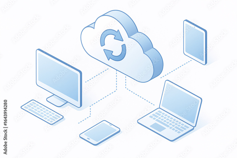 Cloud Data Synchronization Across Multiple Devices Cloud Data Synchronization Across Multiple Devices