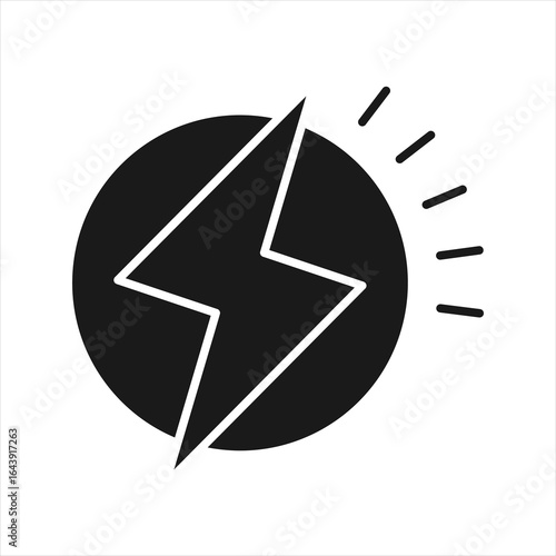 Flash Glyph Icon
