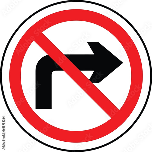 No Right Turn Road Sign A Guide to Traffic Regulation and Safety on the Road
