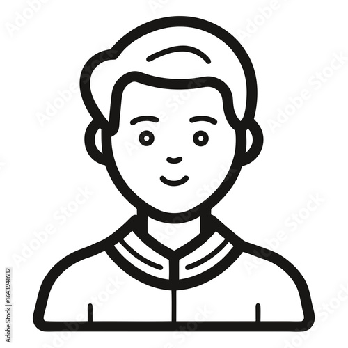 vector illustration of a cartoon man