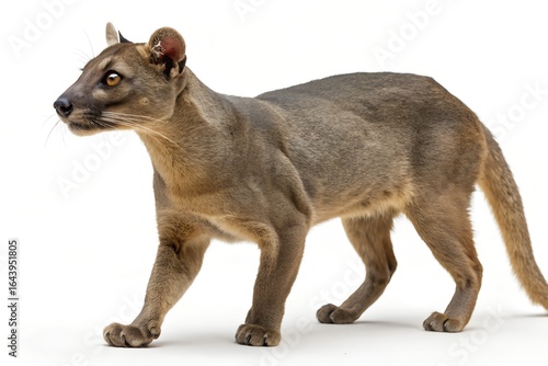 fossa isolated on white background