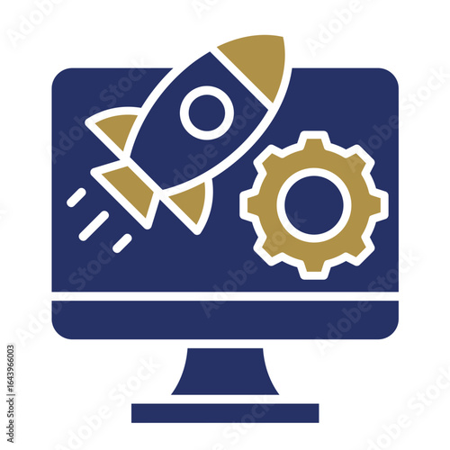 Startup Launchpad  Icon Element For Design