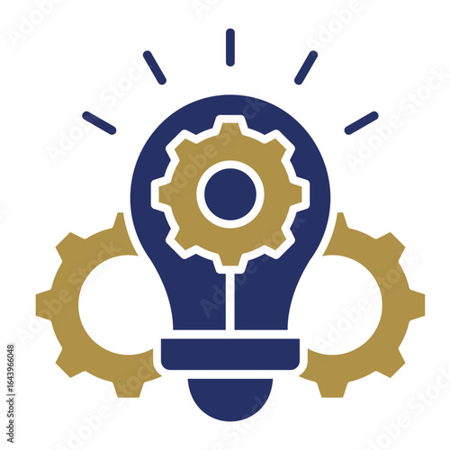 Invention Gear  Icon Element For Design