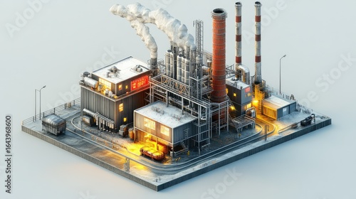 metal melting factory