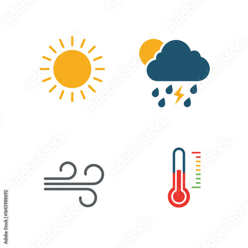 Weather & Climate — 4 Icons