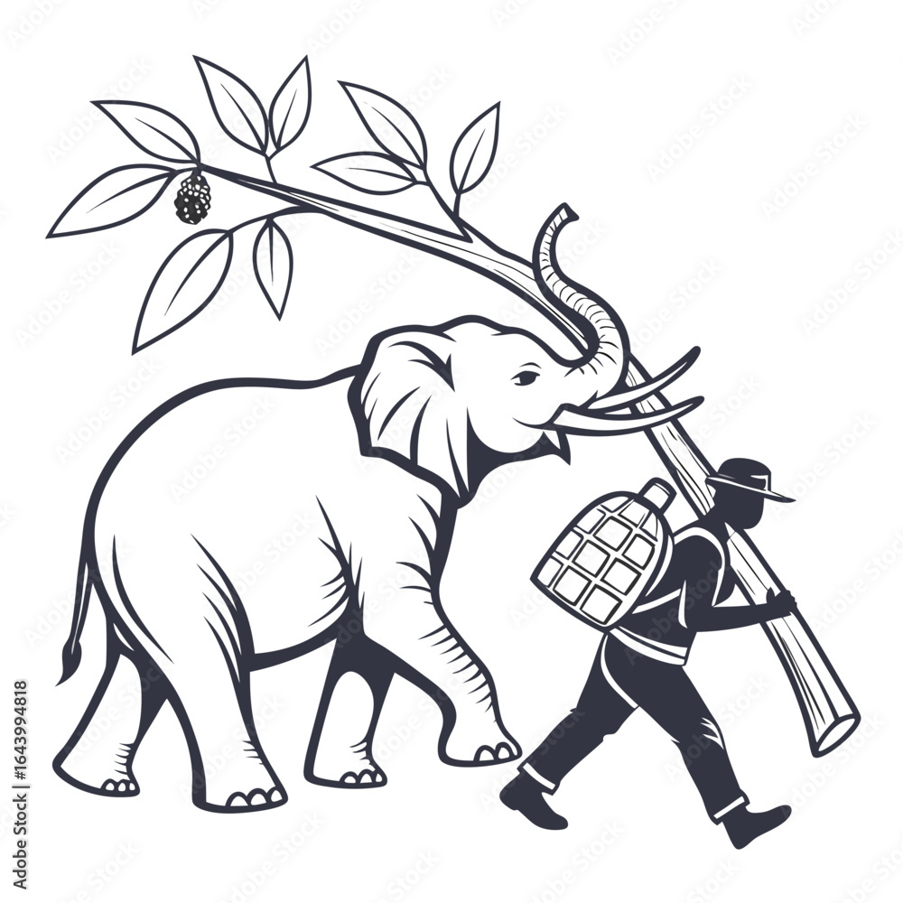 Fototapeta premium elephant