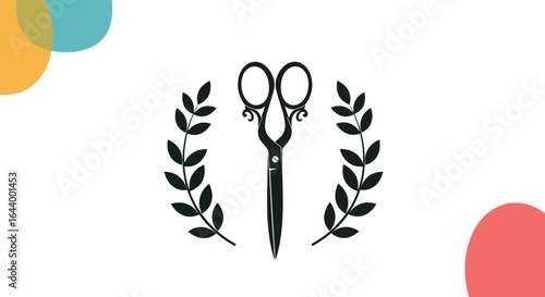 Award winning professional barber scissors for precision hair cutting styling