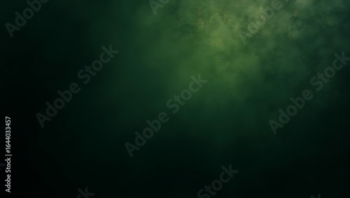 Dark green textured background with subtle yellowish light