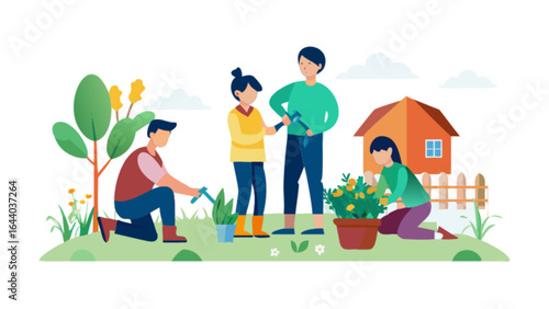 Family yard