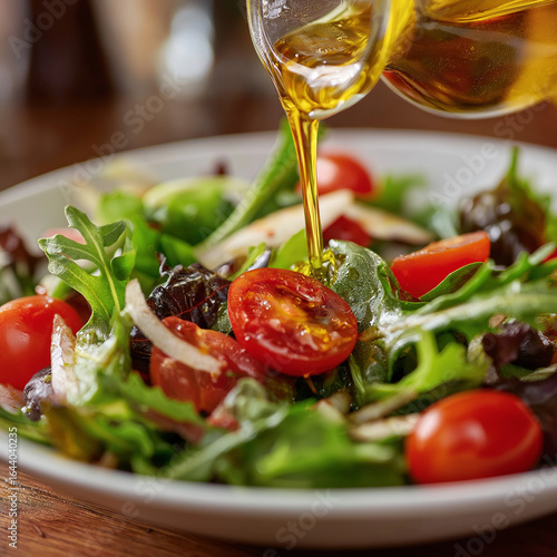 salad with tomato and olive oil