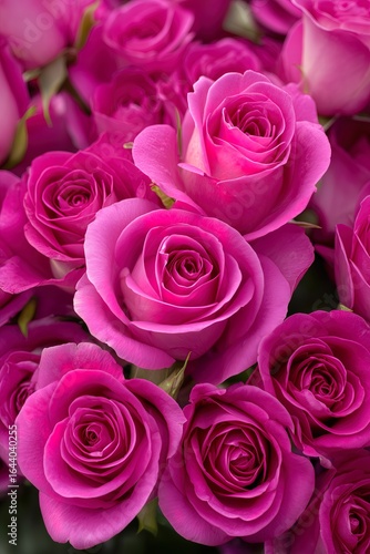 Beautiful Pink Rose Blossom Floral Arrangement Close Up Macro Photography Background