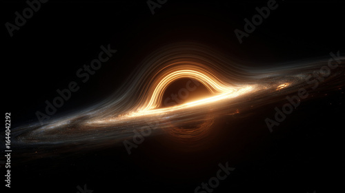 A giant, massive black hole, often called a supermassive black hole, is an extremely dense region in space with gravity so powerful that nothing, not even light, can escape once it gets too close