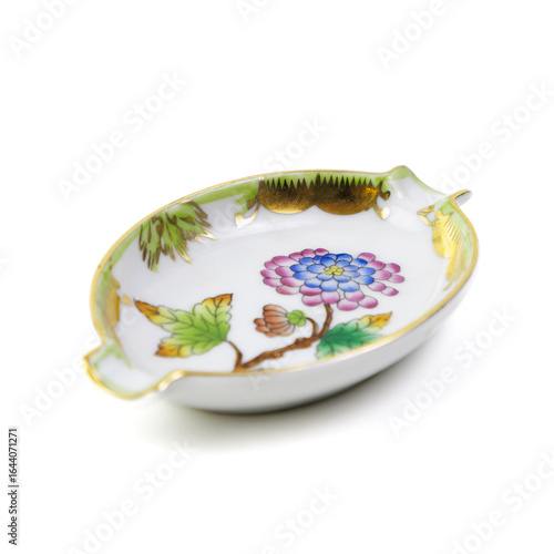 Decorative Plates On White Background