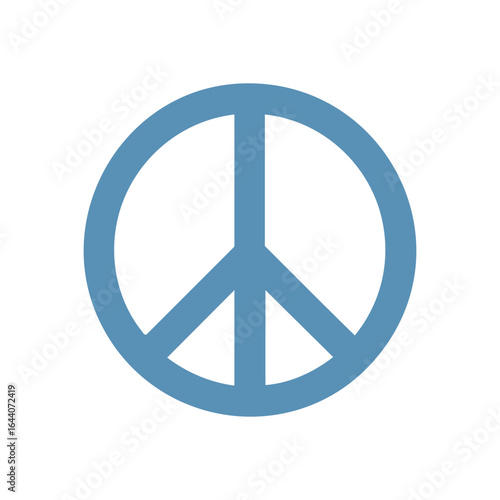 Universal Peace Symbol Design. This iconic emblem represents global harmony, nonviolence, and hope. Its serene form offers a message of unity and tranquility against a dark backdrop.